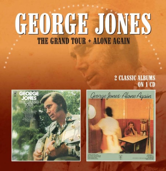 Jones George - Grand Tour / Alone Again in der Gruppe CD / Bestseller bei Bengans Skivbutik AB (520674)