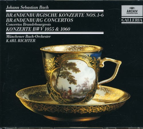 Bach - Brandenburgkonsert 1-6 in der Gruppe CD / Klassiskt bei Bengans Skivbutik AB (521149)