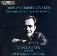 Vivaldi Antonio - Dan Laurin Recorder in der Gruppe CD bei Bengans Skivbutik AB (521444)