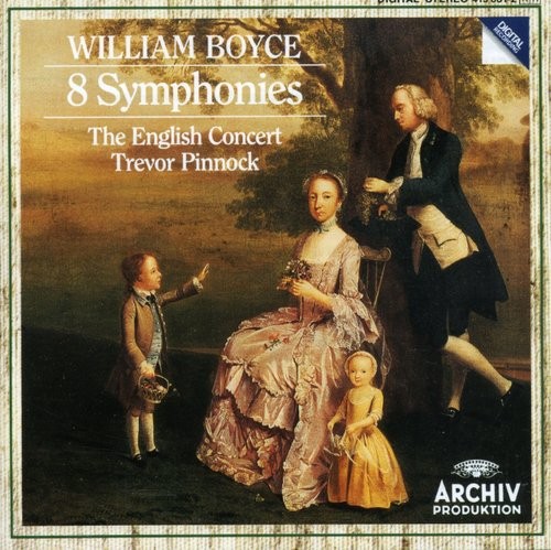 Boyce - Symfoni 1-8 in der Gruppe CD / Klassiskt bei Bengans Skivbutik AB (521745)