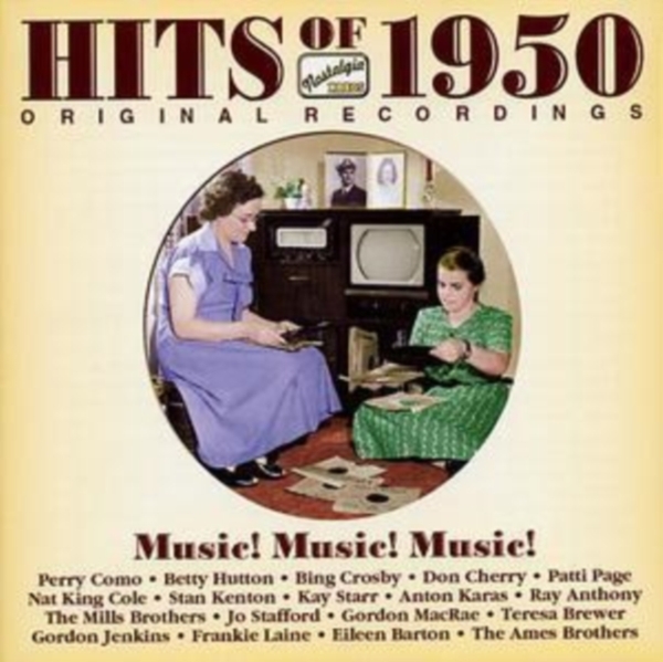 Various - Hits Of 1950 in der Gruppe CD / Bestseller bei Bengans Skivbutik AB (521875)