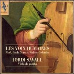 Abel/Bach/Marais/Sainte-Colomb - Voix Humaines in der Gruppe Externt_Lager / Naxoslager bei Bengans Skivbutik AB (522176)