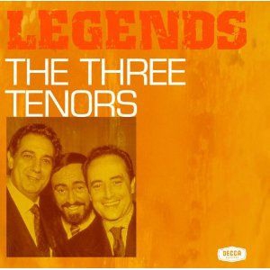 Carreras José Tenor - Legends - The Three Tenors in der Gruppe CD bei Bengans Skivbutik AB (522324)