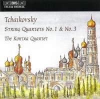 Tchaikovsky Pyotr - String Quartet 1 & 3 in der Gruppe CD bei Bengans Skivbutik AB (522474)