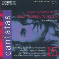 Bach Johann Sebastian - Cantatas Vol 15 in der Gruppe Externt_Lager / Naxoslager bei Bengans Skivbutik AB (522681)