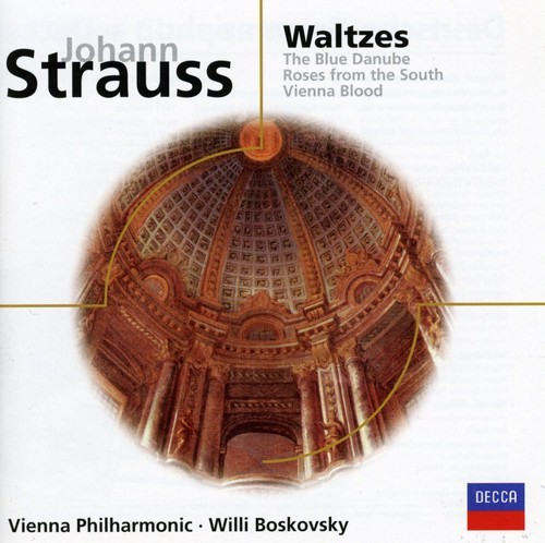 Strauss J - Valser in der Gruppe CD / Klassiskt bei Bengans Skivbutik AB (523123)