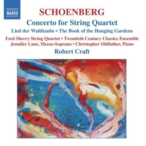 Schoenberg Arnold - Concerto For String Quartet in der Gruppe CD bei Bengans Skivbutik AB (523331)