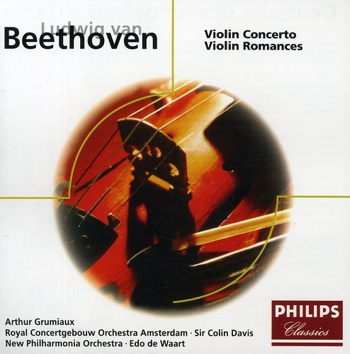 Beethoven - Violinkonsert & Violinsonater in der Gruppe CD / Klassiskt bei Bengans Skivbutik AB (523502)