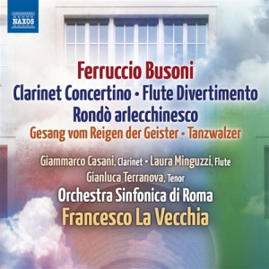 Busoni - Rondo Arlecchinesco / Clarinet Conc in der Gruppe CD bei Bengans Skivbutik AB (523544)