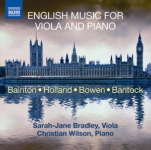 Bantock / Bainton / Holland - Viola Sonatas in der Gruppe Externt_Lager / Naxoslager bei Bengans Skivbutik AB (523558)