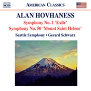 Hovhaness - Symphony Nos 1 & 50 in der Gruppe CD bei Bengans Skivbutik AB (523569)