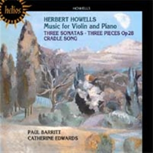 Howells Herbert - Music For Violin And Piano in der Gruppe Externt_Lager / Naxoslager bei Bengans Skivbutik AB (524193)