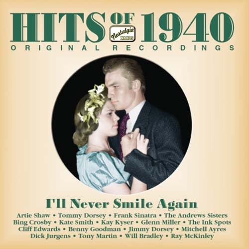 Various - Hits Of 1940 in der Gruppe CD / Dansband/ Schlager bei Bengans Skivbutik AB (524814)