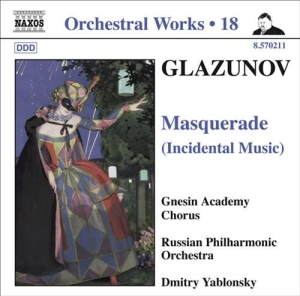 Glazunov - Masquerade in der Gruppe CD / Klassiskt bei Bengans Skivbutik AB (525023)