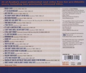 Franklin Aretha - Just A Matter Of Time: Classic Colu in der Gruppe CD / Pop-Rock,RnB-Soul bei Bengans Skivbutik AB (525222)