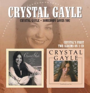 Gayle Crystal - Crystal Gayle / Somebody Loves You in der Gruppe CD / Country bei Bengans Skivbutik AB (526316)