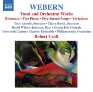 Webern - Vocal And Orchestral Works in der Gruppe Externt_Lager / Naxoslager bei Bengans Skivbutik AB (526476)