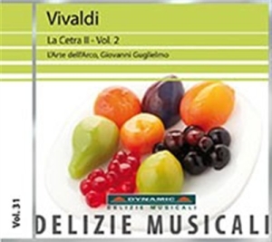 Vivaldi - La Cetra Ii Vol 2 in der Gruppe CD bei Bengans Skivbutik AB (526851)