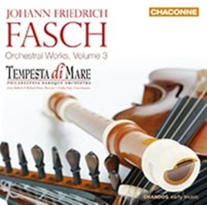 Fasch - Orchestral Works Vol 3 in der Gruppe Externt_Lager / Naxoslager bei Bengans Skivbutik AB (527482)