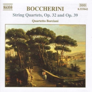 Boccherini Luigi - String Quartets Opp 32 & 39 in der Gruppe Externt_Lager / Naxoslager bei Bengans Skivbutik AB (527844)