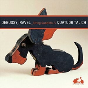 Debussy Claude Ravel Maurice - String Quartets in der Gruppe CD / Bestseller bei Bengans Skivbutik AB (528357)