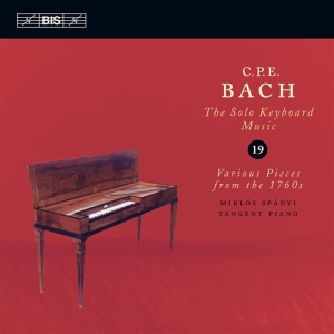 Cpe Bach - Solo Keyboard Music Vol 19 in der Gruppe Externt_Lager / Naxoslager bei Bengans Skivbutik AB (528616)
