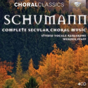 Schumann - Complete Secular Choral Music in der Gruppe Externt_Lager / Naxoslager bei Bengans Skivbutik AB (528877)