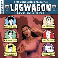 Lagwagon - Live In A Dive in der Gruppe CD / Pop-Rock bei Bengans Skivbutik AB (529294)