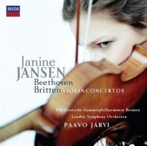 Beethoven/Britten - Violinkonserter in der Gruppe CD / Klassiskt bei Bengans Skivbutik AB (529683)