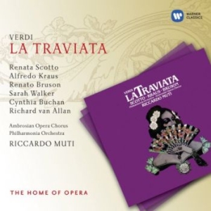 Riccardo Muti/Renata Scotto - Verdi: La Traviata in der Gruppe CD / Klassiskt bei Bengans Skivbutik AB (531043)