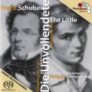 Schubert - Sinfonien 6+8 in der Gruppe MUSIK / SACD / Klassiskt bei Bengans Skivbutik AB (531148)