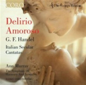 Handel G F - Delirio Amoroso - Secular Cantatas in der Gruppe Externt_Lager / Naxoslager bei Bengans Skivbutik AB (531485)