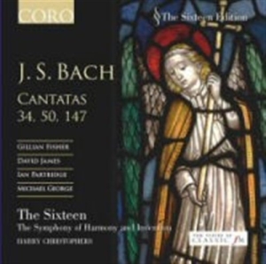 Bach J S - Cantatas 34, 50, 147 in der Gruppe Externt_Lager / Naxoslager bei Bengans Skivbutik AB (531497)