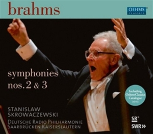 Brahms - Symphonies 2&3 in der Gruppe Externt_Lager / Naxoslager bei Bengans Skivbutik AB (532330)