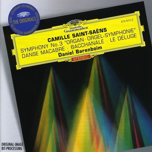 Saint-Saens - Symfoni 3 C-Moll Orgelsymfonin in der Gruppe CD / Klassiskt bei Bengans Skivbutik AB (532778)