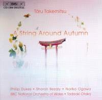 Takemitsu Toru - String Around Autumn in der Gruppe CD bei Bengans Skivbutik AB (532855)