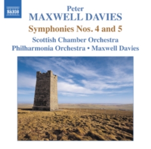 Maxwell Davies - Symphonies Nos 4 & 5 in der Gruppe CD bei Bengans Skivbutik AB (533094)