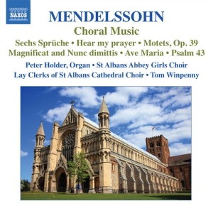 Mendelssohn - Choral Works in der Gruppe Externt_Lager / Naxoslager bei Bengans Skivbutik AB (533130)