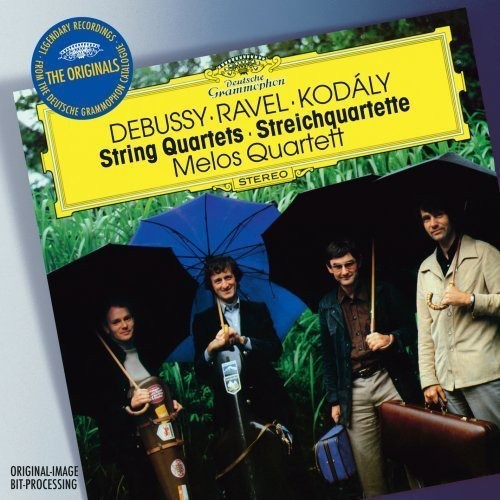 Debussy/ Ravel/ Kodaly - Stråkkvartetter in der Gruppe Övrigt / bei Bengans Skivbutik AB (533247)