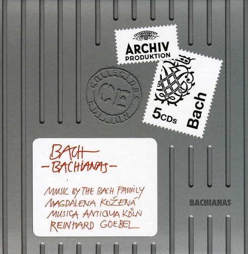 Goebel Reinhard - Bach Bachianas in der Gruppe CD / Bestseller bei Bengans Skivbutik AB (533491)