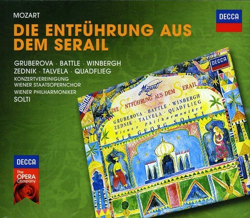 Mozart - Enleveringen Ur Seraljen in der Gruppe CD / Klassiskt bei Bengans Skivbutik AB (533505)