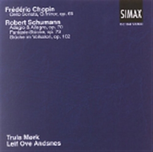 Andsnesleif Ove/Truls Mørk - Chopin/Schumann in der Gruppe Externt_Lager / Naxoslager bei Bengans Skivbutik AB (534488)