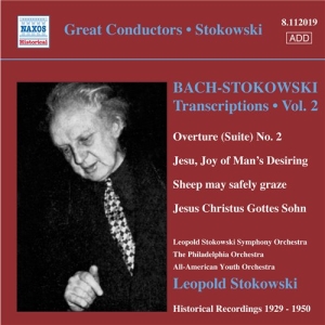 Bach - Stokowski Transcriptions Vol 2 in der Gruppe CD bei Bengans Skivbutik AB (536014)