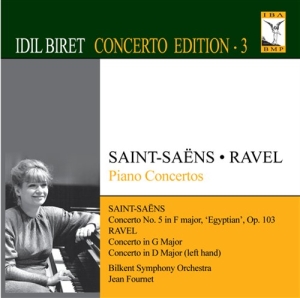 Ravel / Saint-Saens - Piano Concertos in der Gruppe Externt_Lager / Naxoslager bei Bengans Skivbutik AB (536022)