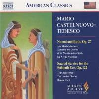 Castelnuovo-Tedesco Mario - Naomi And Ruth in der Gruppe CD / Klassiskt bei Bengans Skivbutik AB (536340)