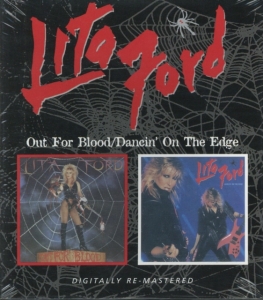 Lita Ford - Out For Blood/Dancin' On The Edge in der Gruppe CD / Pop-Rock bei Bengans Skivbutik AB (536919)