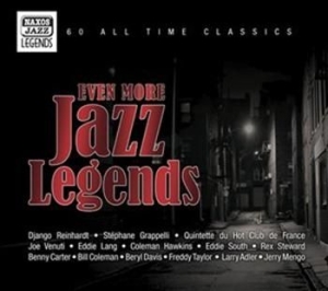 Various Artists - Even More Jazz Legends in der Gruppe Externt_Lager / Naxoslager bei Bengans Skivbutik AB (537512)