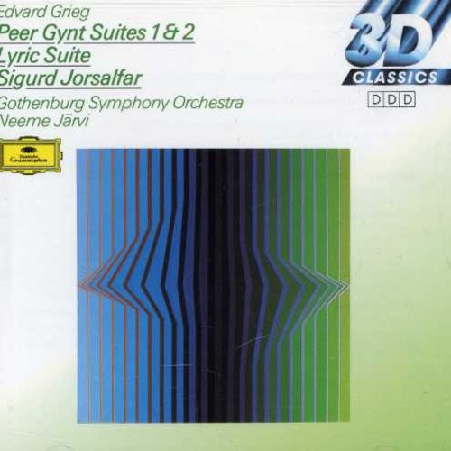 Grieg - Peer Gynt + Lyrisk Svit + Sigurd J in der Gruppe CD / Klassiskt bei Bengans Skivbutik AB (537937)