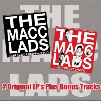Macc Lads - Beer & Sex & Chips'n'gravy/Bitter, in der Gruppe CD / Bestseller bei Bengans Skivbutik AB (538949)