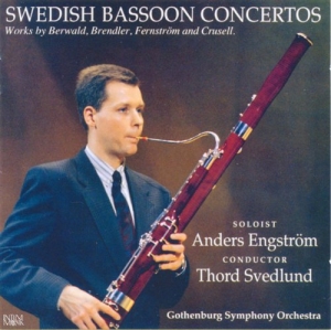 Berwald Brendler Fernström Crusell - Swedish Bassoon Concertos in der Gruppe Externt_Lager / Naxoslager bei Bengans Skivbutik AB (538999)